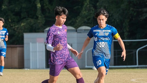  U17 Việt Nam thắng cách biệt trên đất Nhật Bản